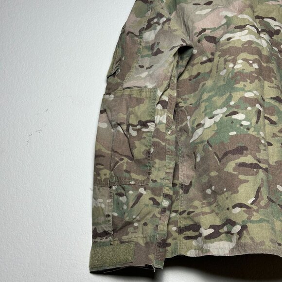US Military Flame Resistant Field Utility Uniform Coat Jacket Men M Camo Combat - Picture 4 of 13